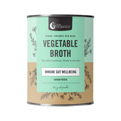 Nutra Org Broth Vegetable Garden Veggie 125g