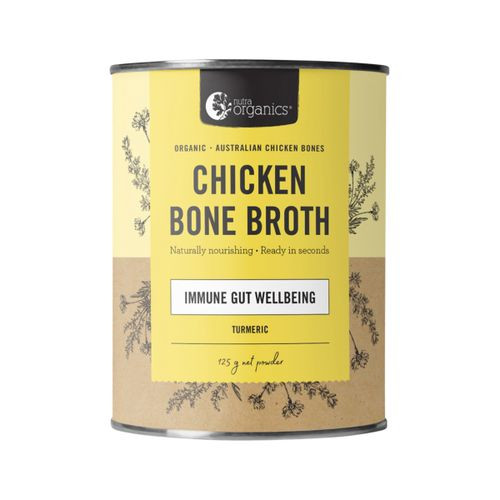 Nutra Org Org Bone Broth Chicken Turmeric 125g