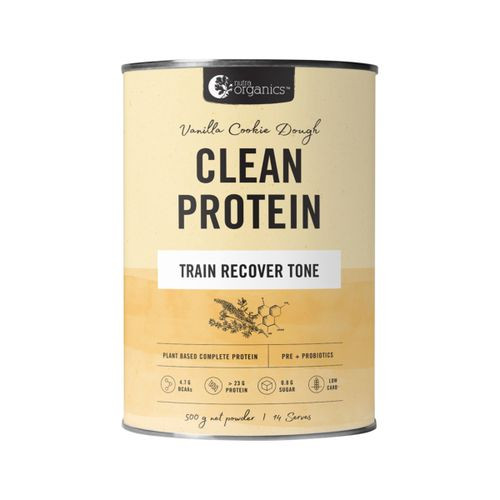 Nutra Org Org Protein Clean Vanilla Cookie Dough 500g
