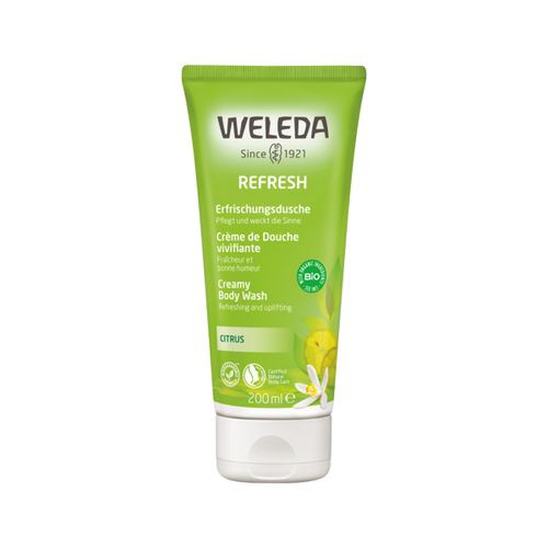 Weleda Org Body Wash Creamy Refresh (Citrus) 200ml