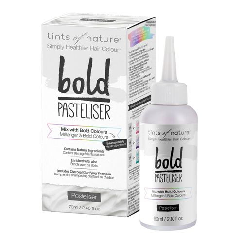 Tints of Nature Bold Colours (Hair Semi Perm) Pasteliser (Mix w Bold Col) 70ml