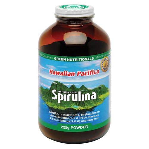 Green Nutrit by MicrOrganics Spirulina Hawaiian Pacifica Powder 225g