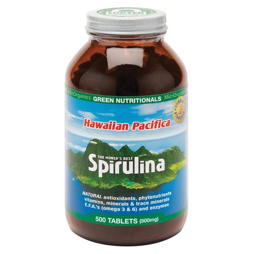 Green Nutrit by MicrOrganics Spirulina Hawaiian Pacifica 500mg 500t
