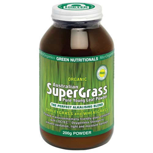 Green Nutrit by MicrOrganics Org Australian SuperGrass Powder 200g