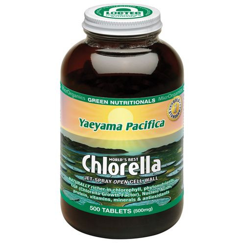 Green Nutrit by MicrOrganics Chlorella Yaeyama Pacifica 500t