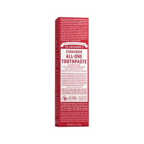 Dr. Bronner's Toothpaste (All One) Cinnamon 140g