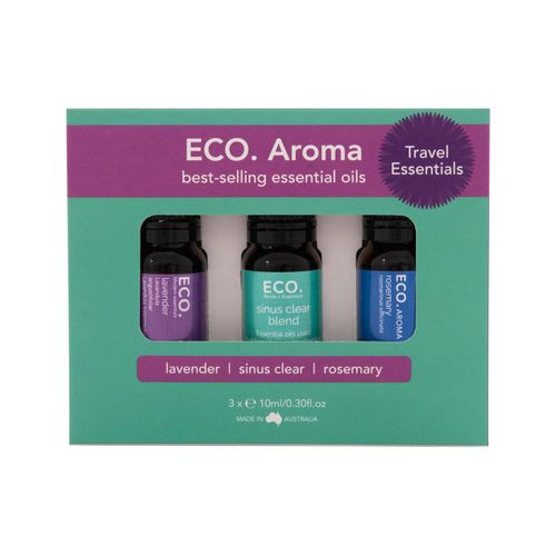 ECO Mod Ess Essential Oil Trio Travel Essentials 10ml x 3 Pack