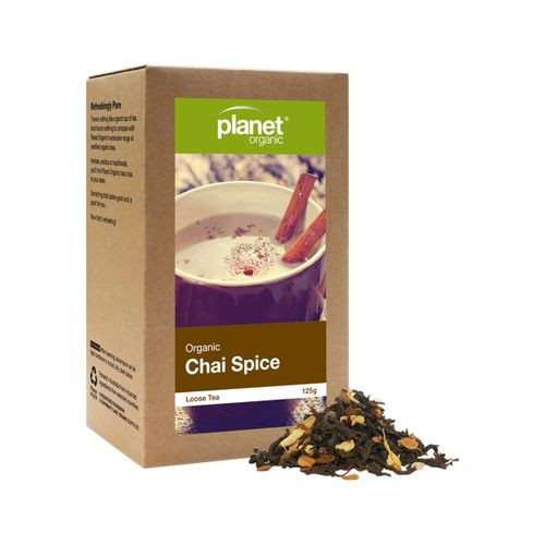 Planet Organic Org Chai Spice Loose Leaf Tea 125g