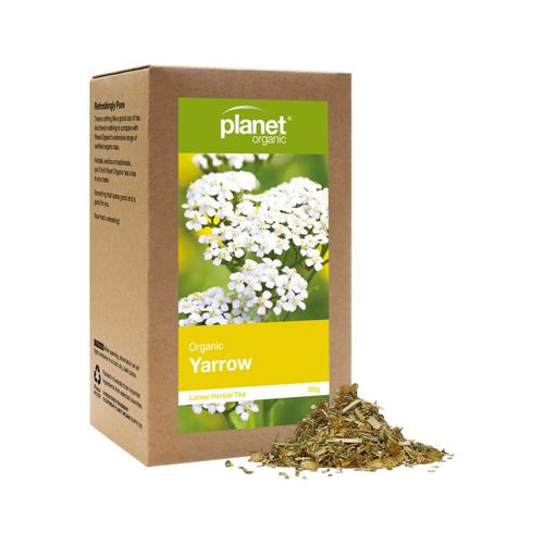 Planet Organic Org Yarrow Loose Leaf Tea 50g