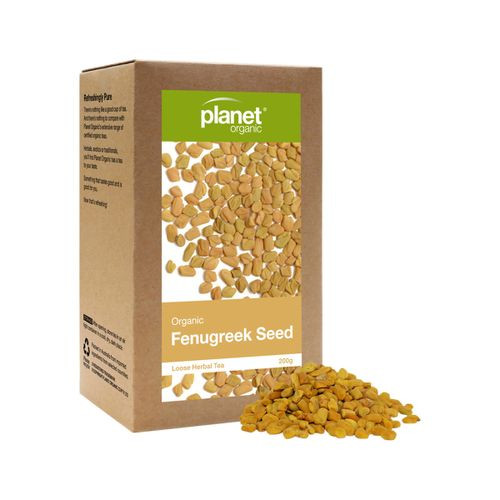 Planet Organic Org Fenugreek Seed Loose Leaf Tea 200g