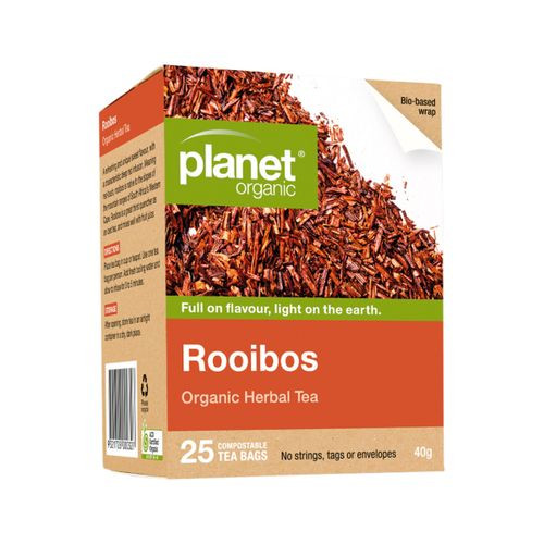 Planet Organic Org Rooibos Herbal Tea x 25 Tea Bags