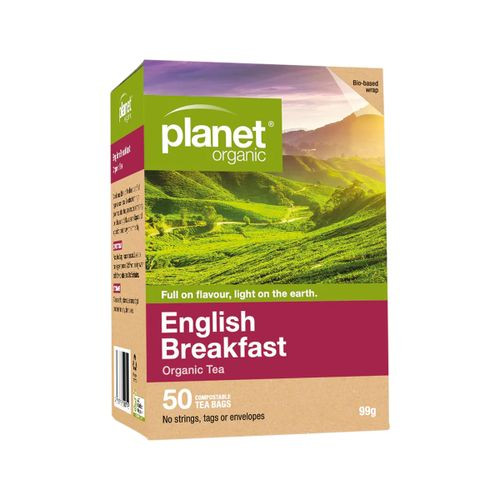 Planet Organic Org English Breakfast Tea x 50 Tea Bags