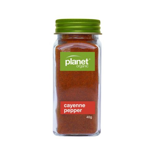 Planet Organic Org Shaker Cayenne Pepper Ground 40g