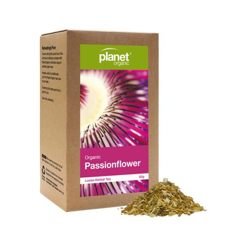 Planet Organic Org Passionflower Loose Leaf Tea 50g