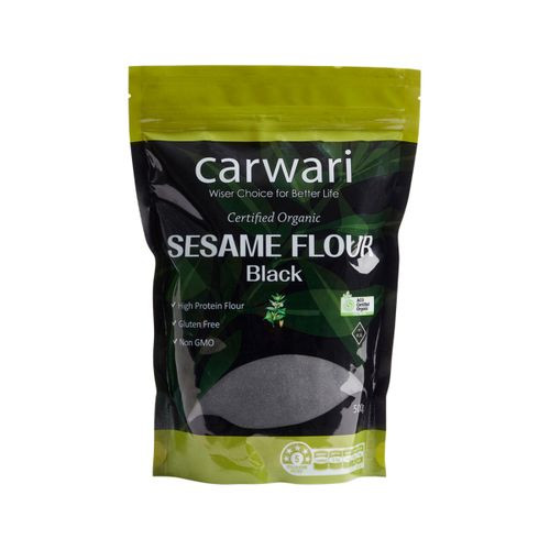 Carwari Org Sesame Seed Flour Black 500g