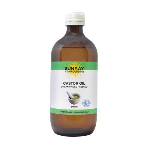 Sunray Compounding Organic Castor Oil 500ml