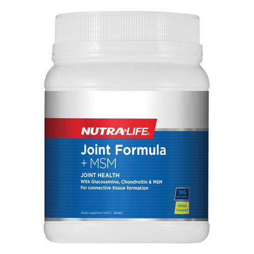 NutraLife Joint Formula Plus MSM (Lemon Flavoured) 1kg
