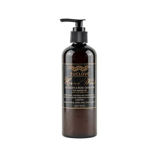 Euclove Hand Wash Lavender and Rose Geranium Pump 300ml