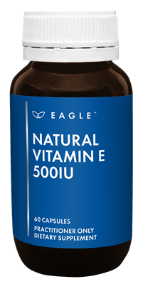 Eagle Natural Vitamin E 500iu 60 Capsules
