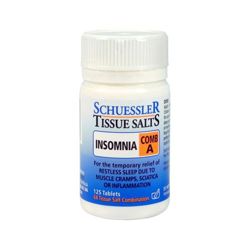 Martin Pleasance Tissue Salts Comb A (Insomnia) 125t