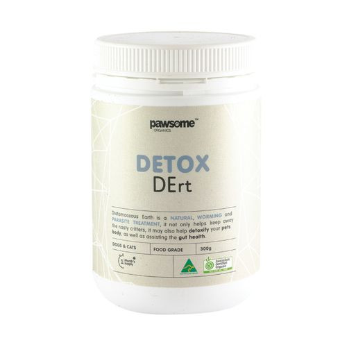 Pawsome Organics Org Pet Detox DErt 300g