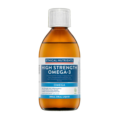 Ethical Nutrients High Strength Omega-3 Fresh Mint Liquid 280ml