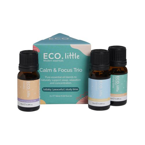 ECO Mod Ess Little Essential Oil Trio Calm and Focus 10ml x 3 Pack