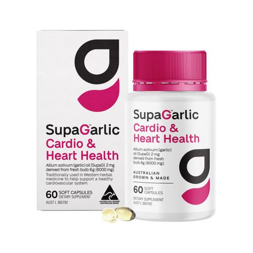 SupaGarlic Cardio and Heart Health 60c