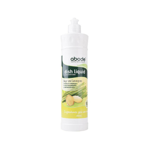 Abode Dish Liquid Concentrate Ginger Lemongrass 500ml
