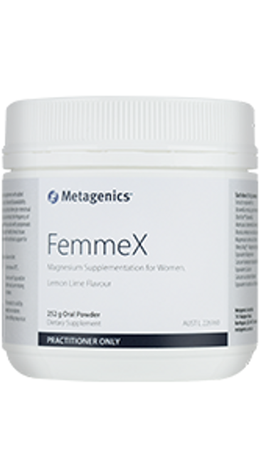 Metagenics FemmeX Lemon Lime flavour 252 g oral powder