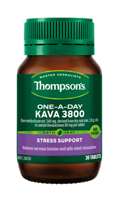 Thompson's One-A-Day Kava 3800mg 30 Tablets