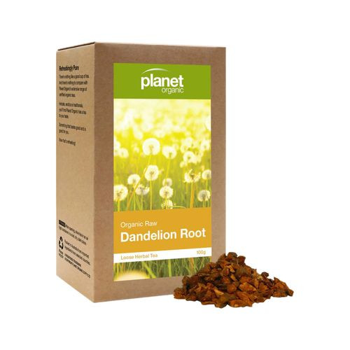 Planet Organic Org Dandelion Root Raw Loose Leaf Tea 100g