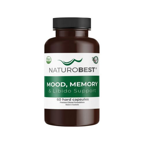 NaturoBest Mood Memory and Libido Formula 60c