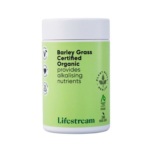 Lifestream Org Barley Grass 240vc
