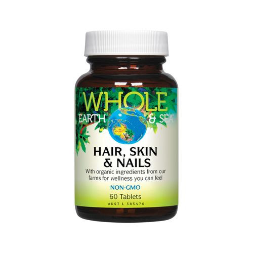 Whole Earth Sea Hair Skin Nails 60t