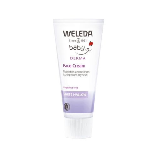 Weleda Baby Derma Org Face Cream White Mallow Frag Free 50ml