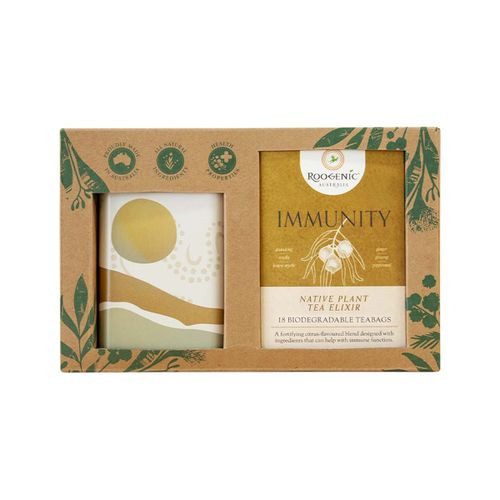 Roogenic Gift Box Immunity x 18 Tea Bags with Tin