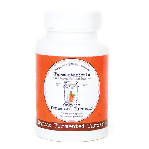 Fermentanicals Organic Fermented Turmeric 750mg 30c