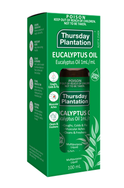 Thursday Plantation Eucalyptus Oil 100% 100ml