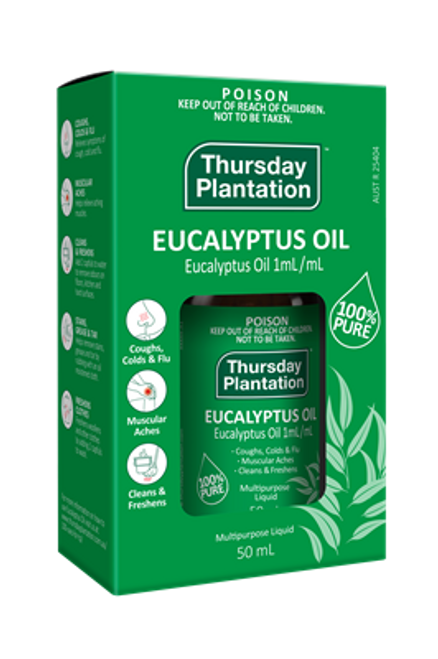 Thursday Plantation Eucalyptus Oil 100% 50ml