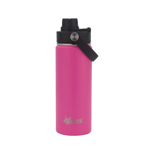 Cheeki Insulated Bottle Adventure Magenta (Small) 600ml