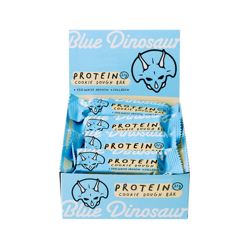 Blue Dinosaur Cookie Dough Protein Bars 60g x 12 pack