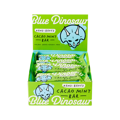 Blue Dinosaur Cacao Mint Snack Bar 45g x 12 pack
