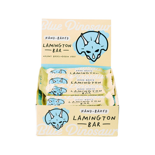 Blue Dinosaur Lamington Snack Bars 45g x 12 pack