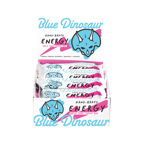Blue Dinosaur Mylk Choc Chunk Energy Bars 45g x 12 pack
