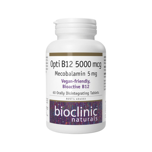 Bioclinic Naturals Opti B12 5000mcg 60t