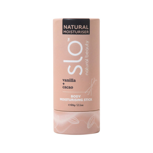 Slo Natural Beauty Body Moisturising Stick Vanilla and Cacao 60g