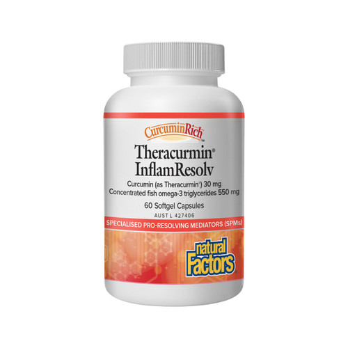 Natural Factors Theracurmin InflamResolv 60c