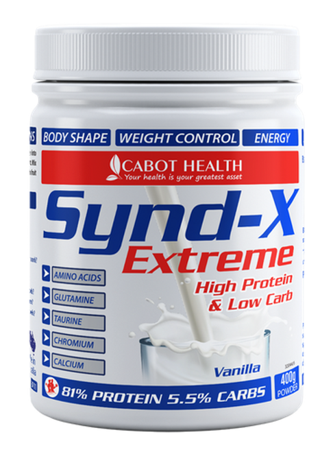 Cabot Health SyndX Extreme Vanilla 400g