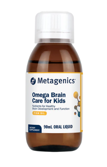Metagenics Omega Brain Care for Kids Peppermint flavour 90 mL oral liquid